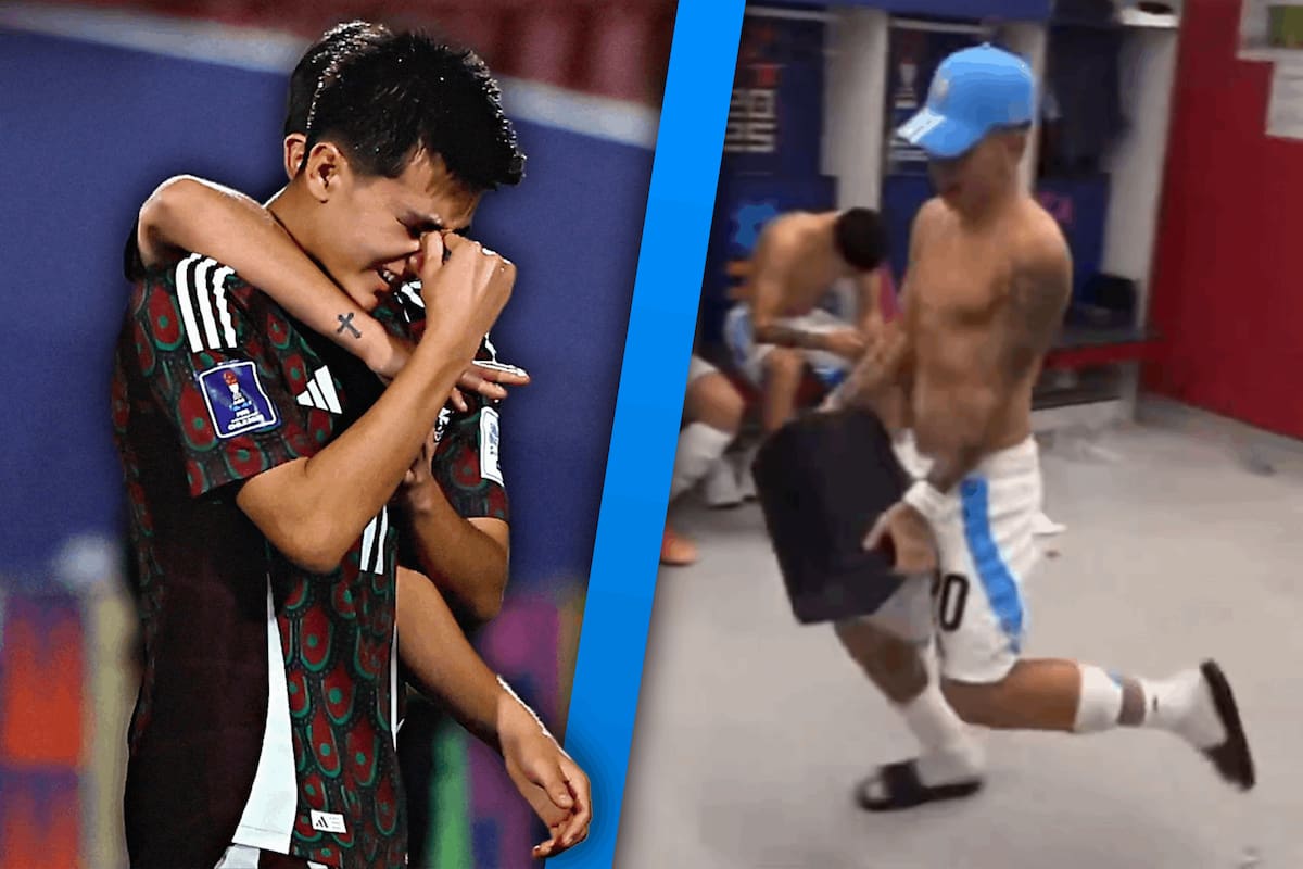 Selección argentina sub 20 se burla de México con canción del “Chavo del 8″