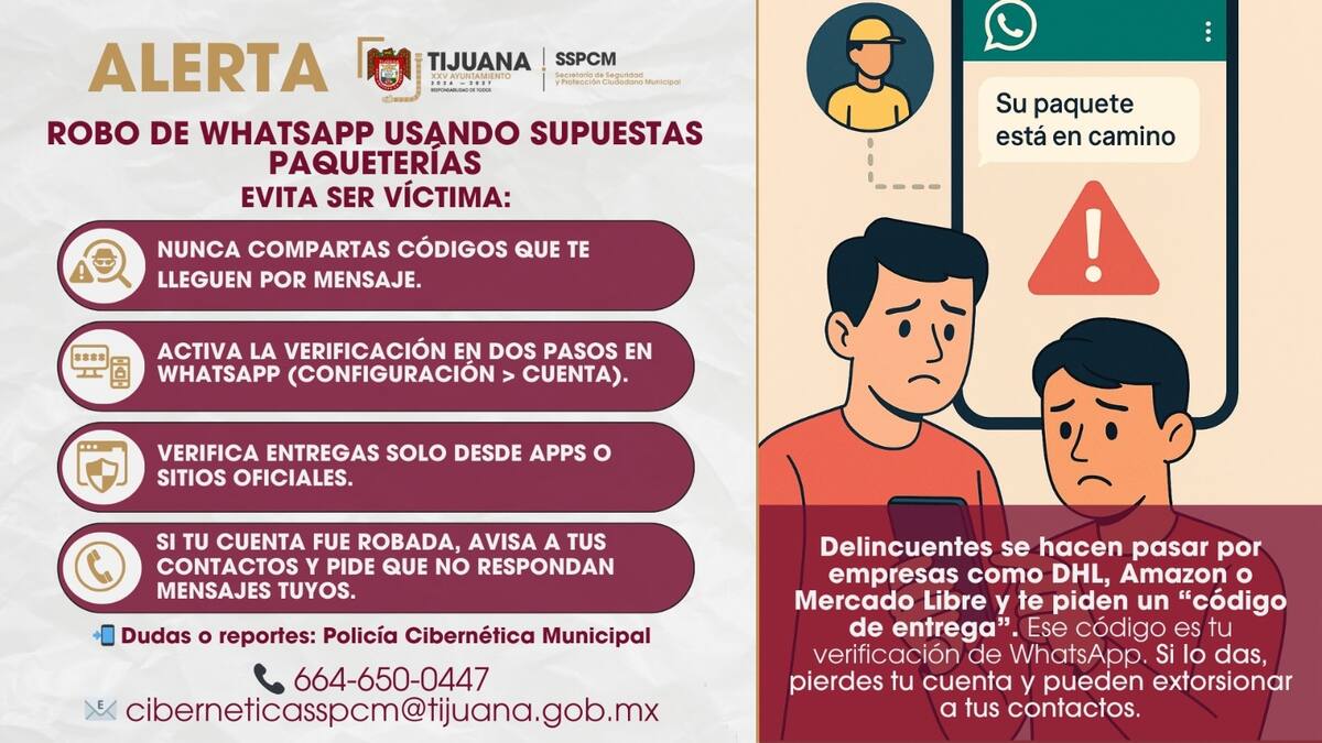 La Sspcm alerta por nueva modalidad de fraude.