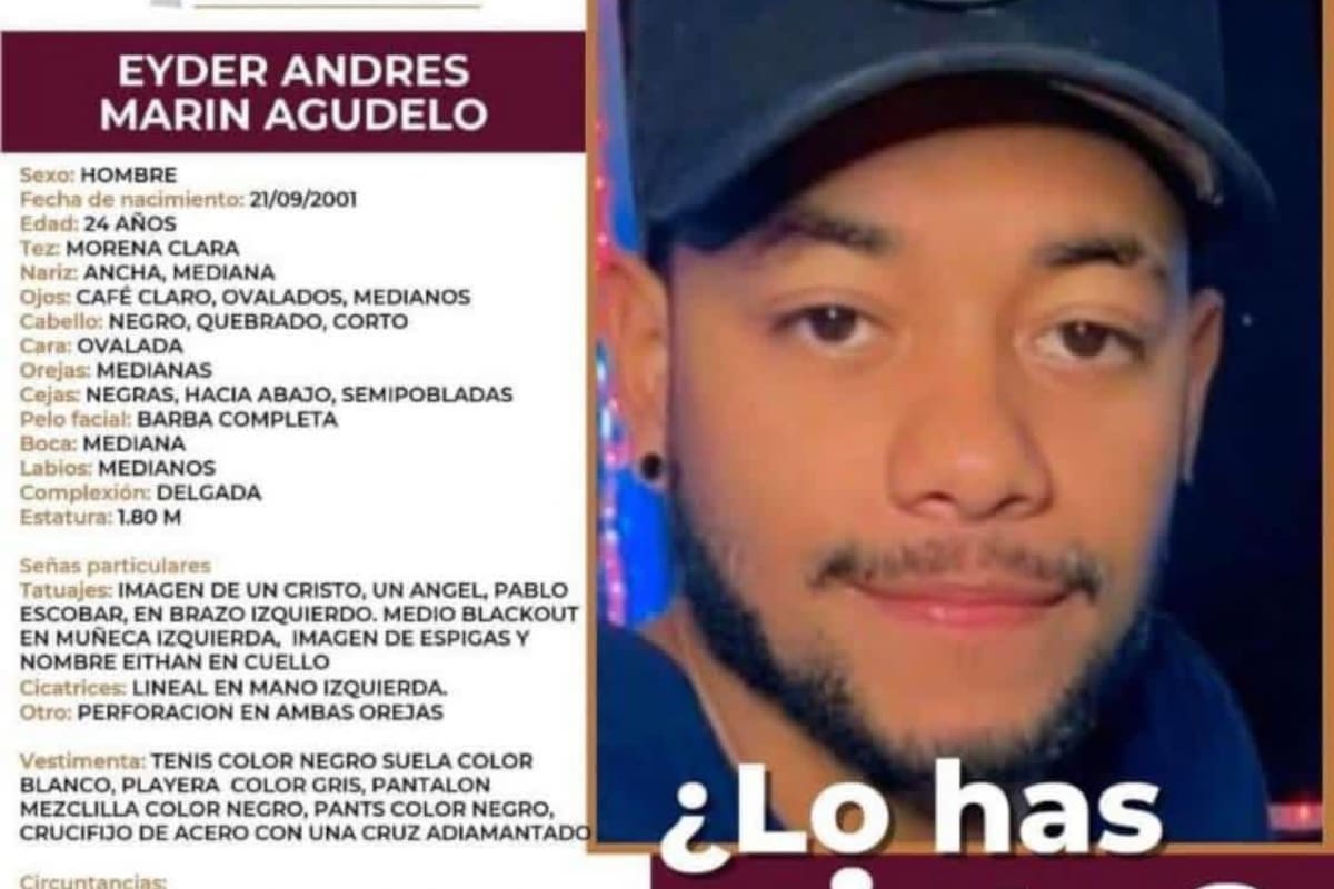 Buscan a joven colombiano desaparecido en Tijuana; investigan posible ruta hacia Rosarito