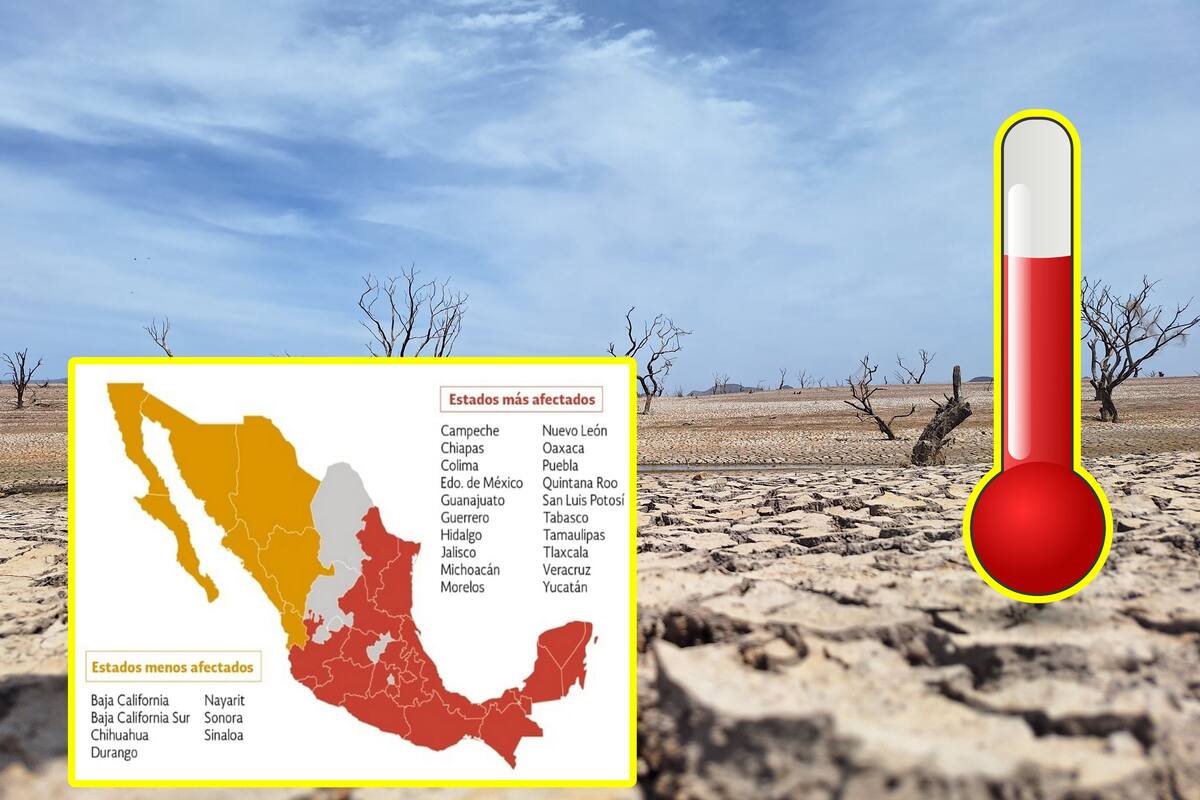 En esta fecha inicia la temporada más calurosa en México en 2025: Estados afectados con sequía y calor extremo