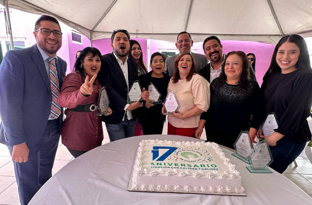Personal del Hospital de Salud Mental celebra ser un referente en la atención de la salud mental de las familias bajacalifornianas.