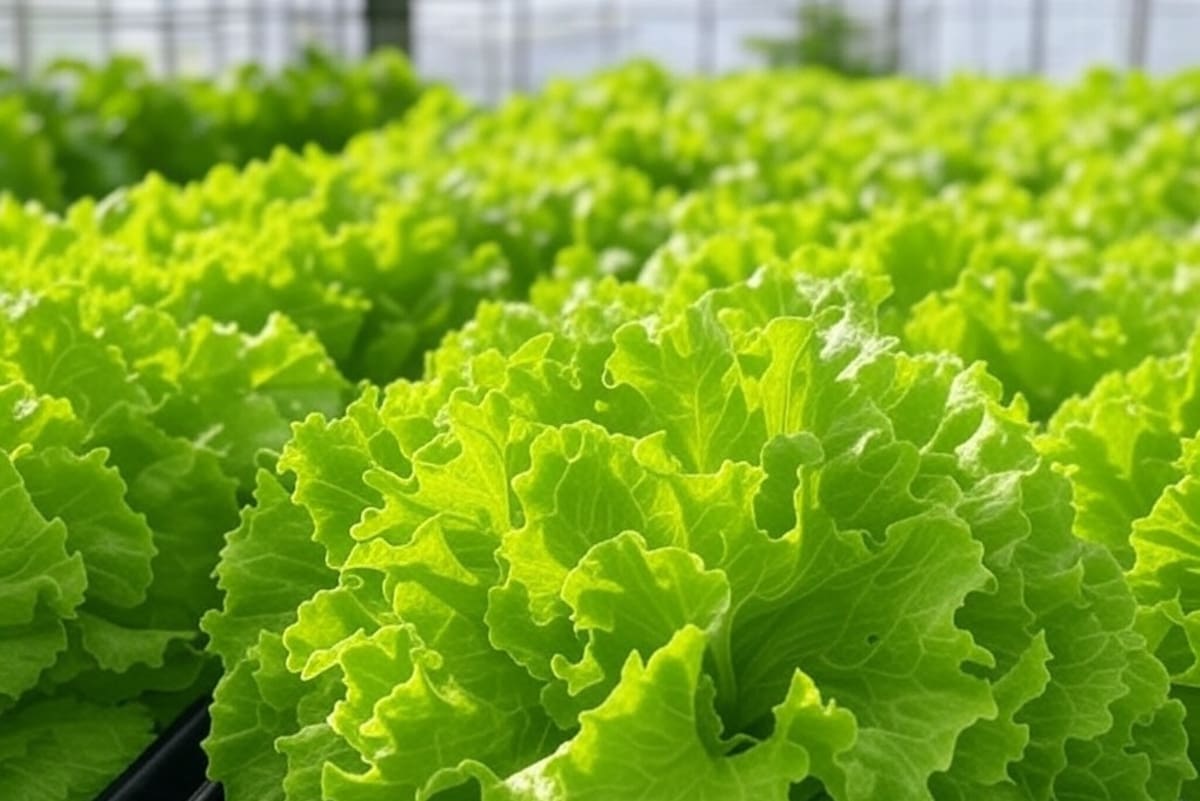 La lechuga puede cultivarse fácilmente en macetas o contenedores pequeños. Foto: Grok.