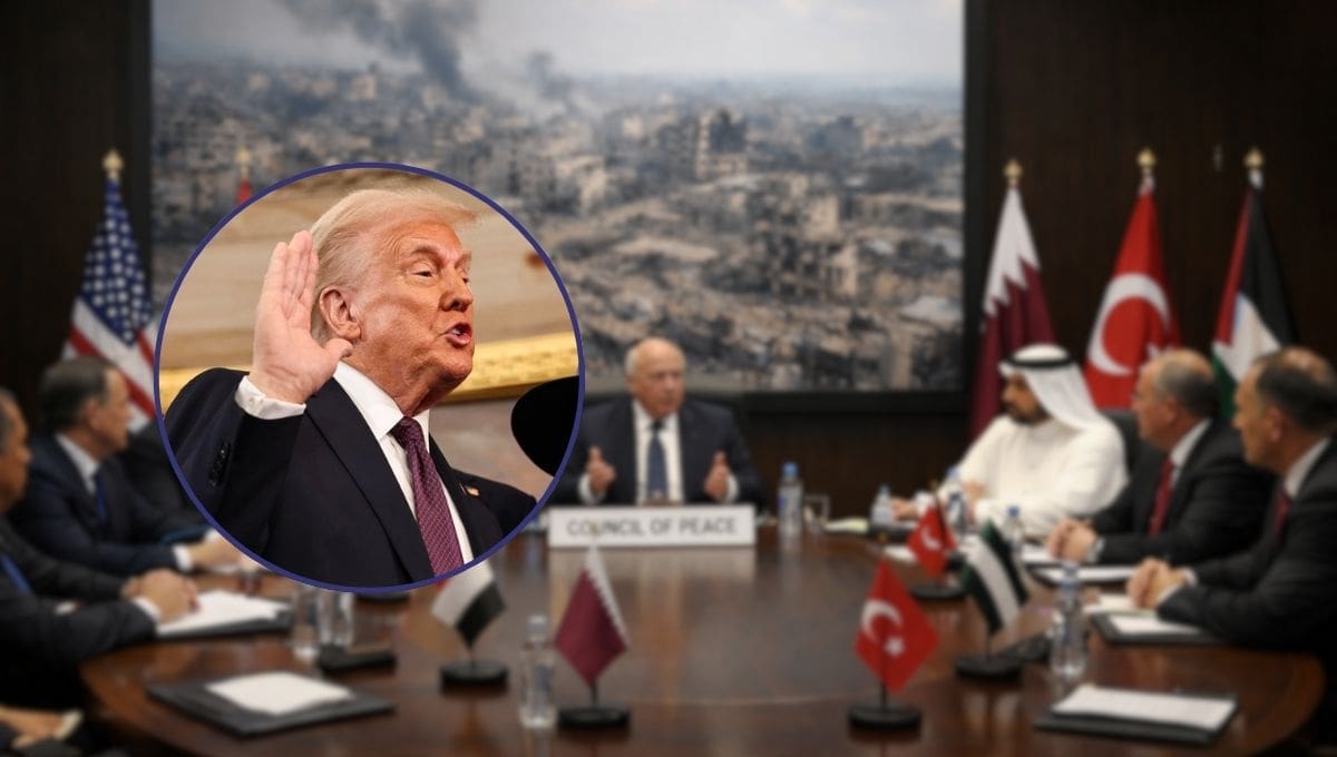 Donald Trump informó que encabezará un nuevo Consejo de Paz para Gaza dirigido por él mismo.