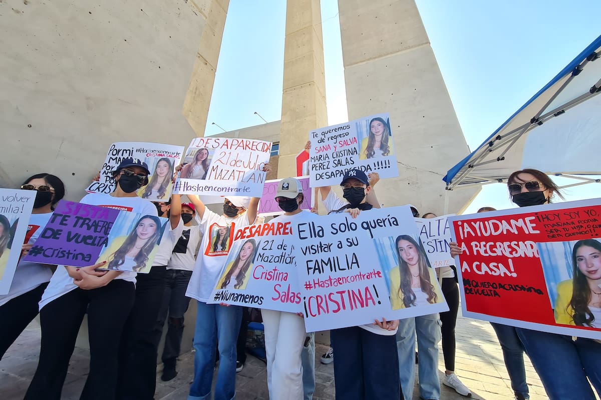 Piden apoyo par que Cristina aparezca con vida