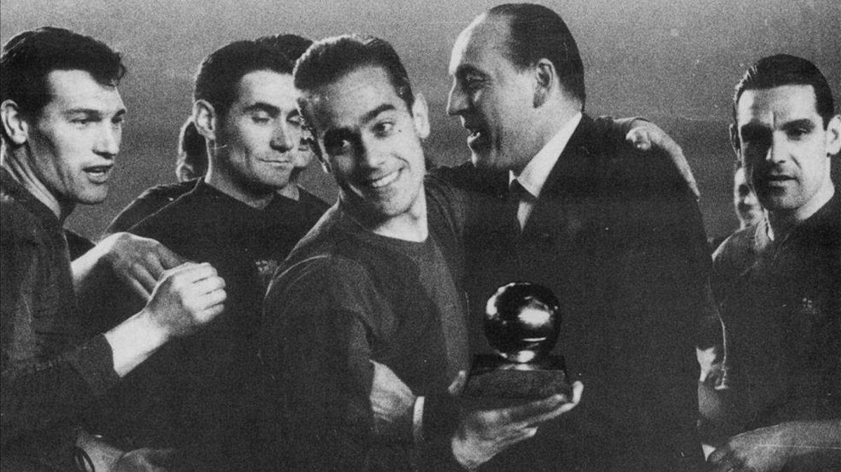 Luis Suárez Miramontes. Balón de Oro 1960.