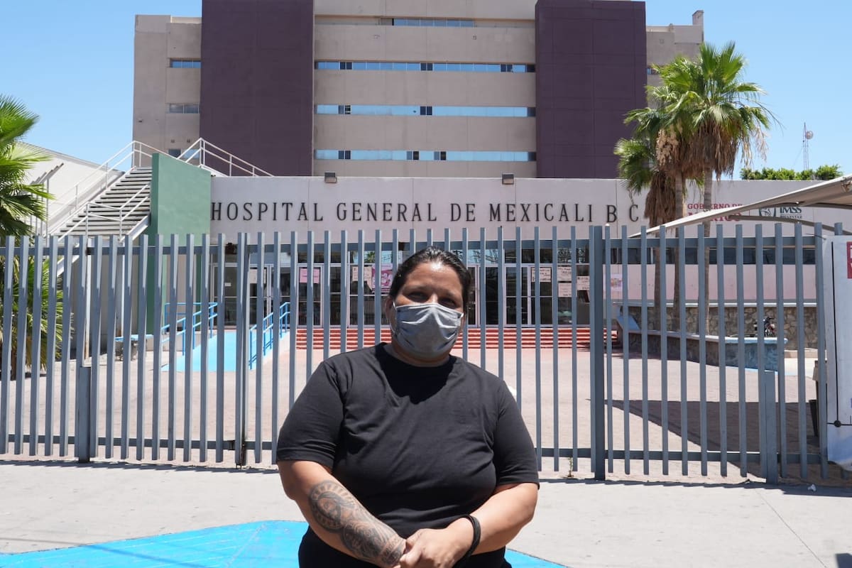 “Mi hija se puede morir aquí”; madre denuncia crisis de insumos y falta de refrigeración en el Hospital General de Mexicali