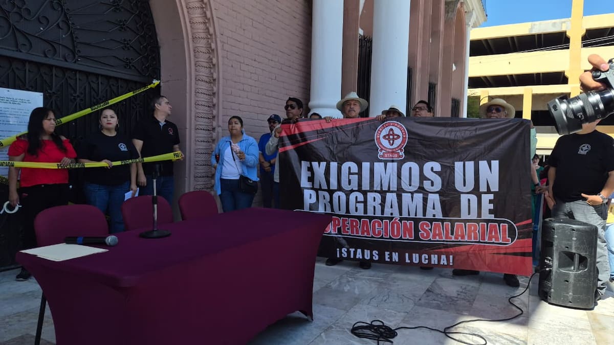El Sindicato de Trabajadores Académicos de la Universidad de Sonora mantiene una huelga de hecho desde el pasado 14 de mayo.