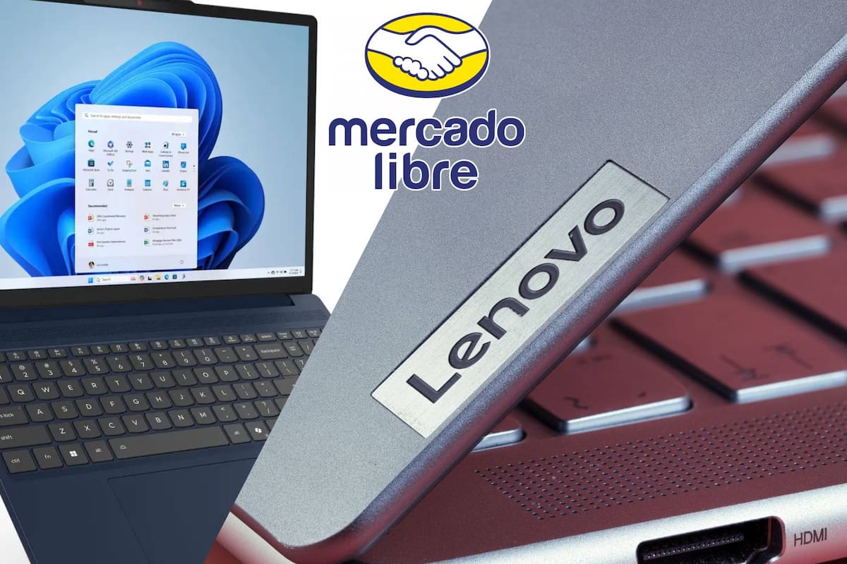 Mercado Libre baja a 14,499 pesos la laptop Lenovo IdeaPad Slim 3 con Intel Core i5, 24 GB de RAM y SSD de 1 TB
