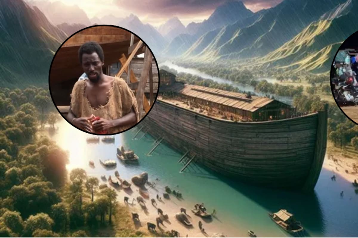 Cuenta regresiva al 25 de diciembre: Ebo Noah, el hombre al que llaman el “Noé moderno”, asegura que mañana comenzará un diluvio universal; ha construido casi 10 arcas para salvar a miles y afirma que animales ya llegan por su cuenta