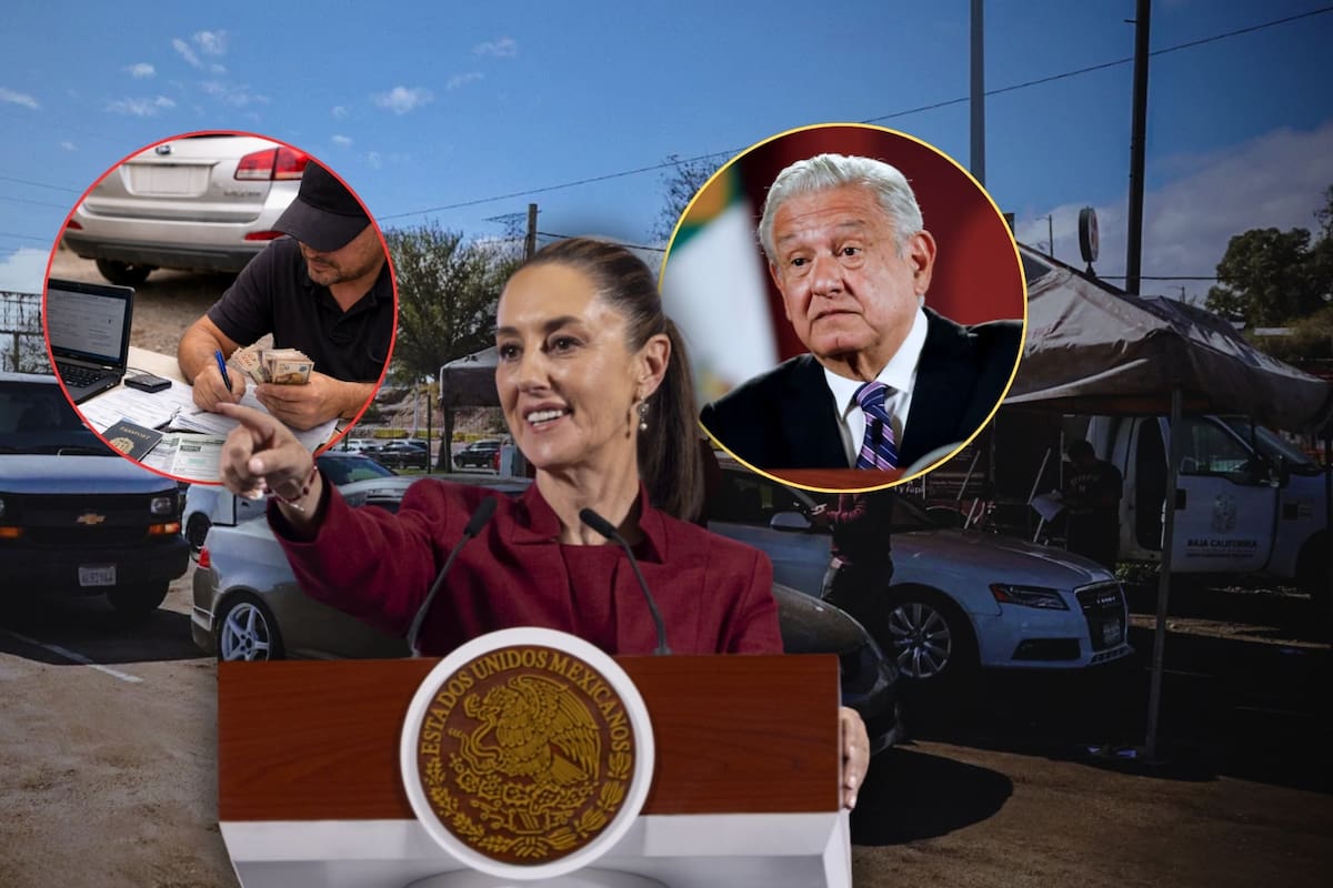Luego de que Sheinbaum canceló el programa de autos “chocolate” de AMLO y dejó 2 millones fuera, se abrió la puerta al negocio de intermediarios que cobran hasta 20 mil pesos, por lo que propusieron un nuevo decreto para regularizar vehículos extranjeros