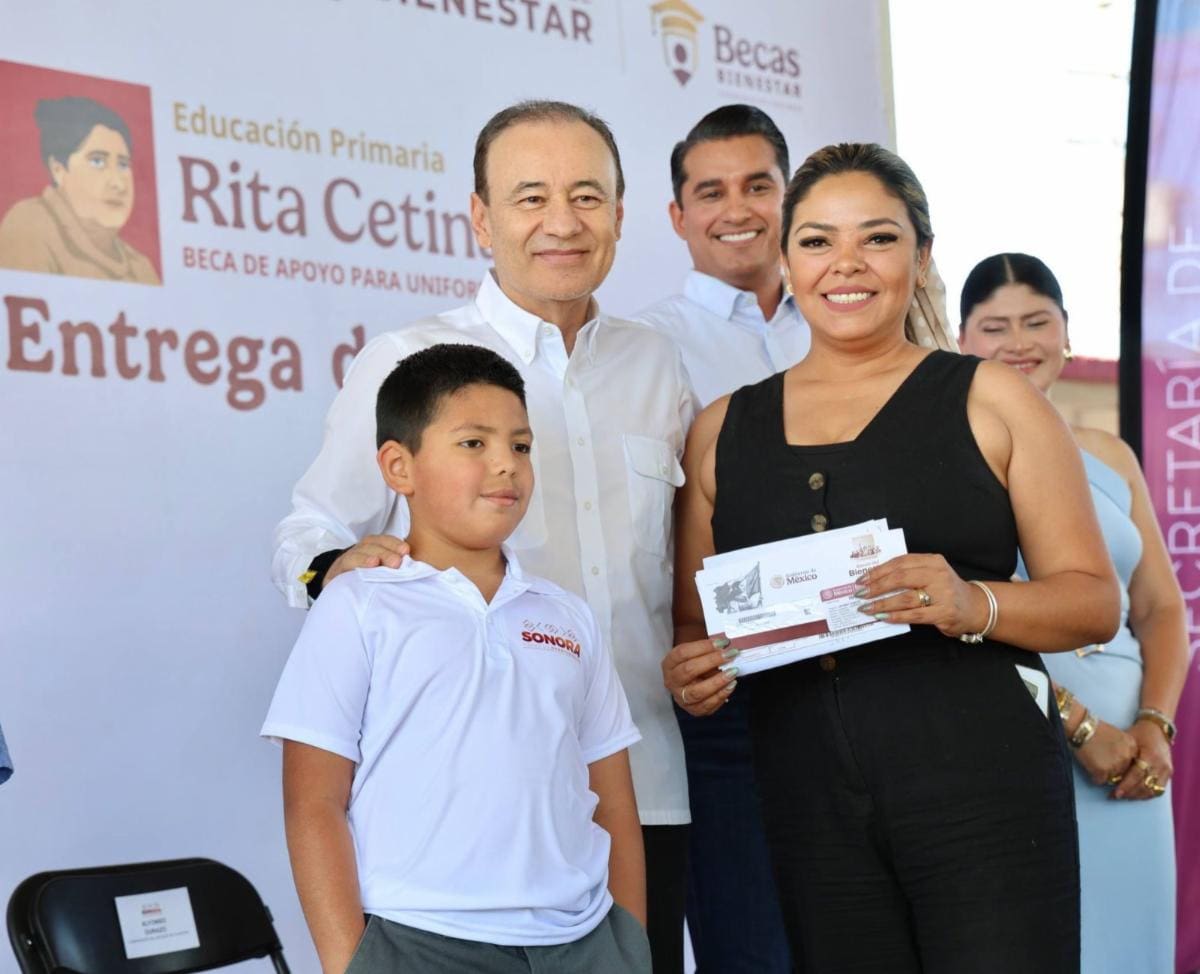 Cerca de 195 mil alumnas y alumnos de primaria recibirán el apoyo educativo en Sonora.