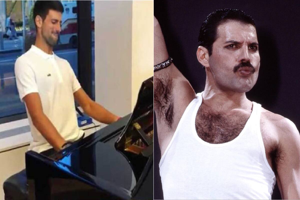Emula Djokovic a Freddie Mercury con una sola clase de piano