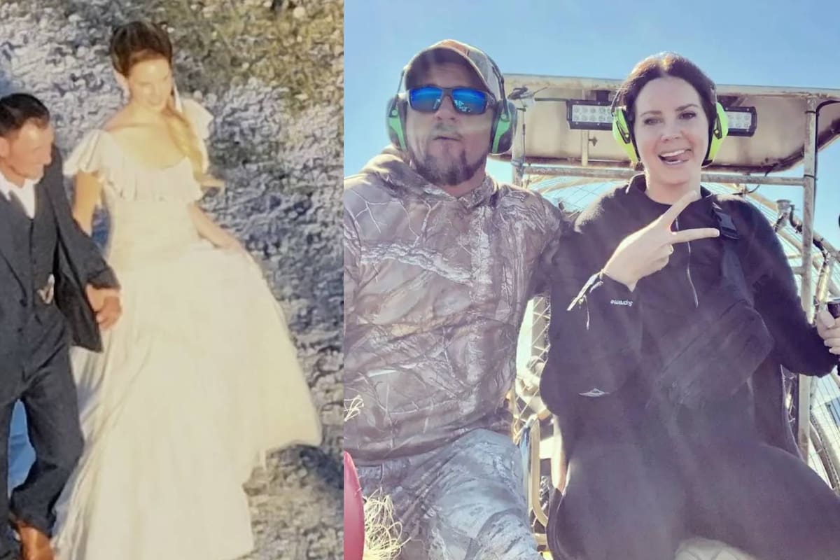 Lana Del Rey se casa con guía turístico de caimanes que, según ella, no era su novio