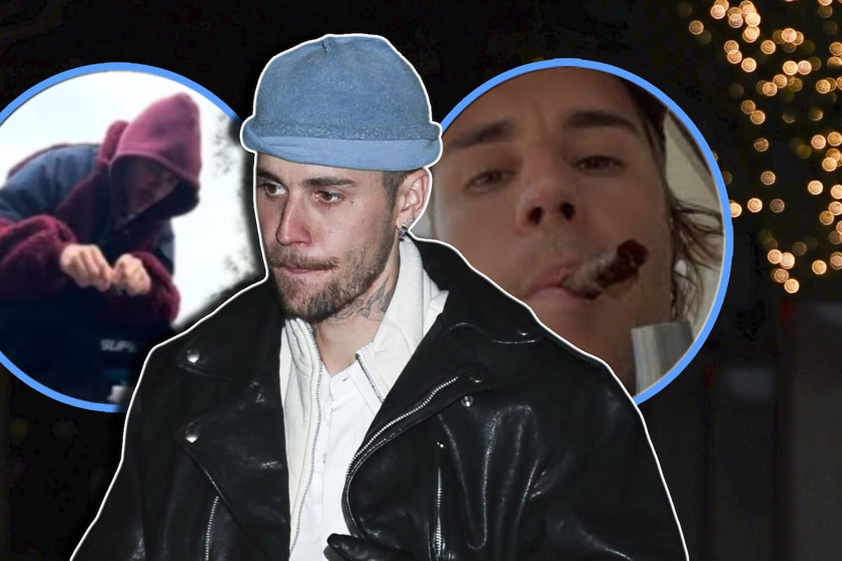 Justin Bieber comparte fotos fumando marihuana tras negar rumores sobre consumo de drogas