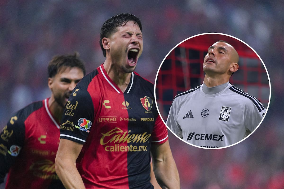 Grosero error de Nahuel Guzmán le “regala” al Atlas el triunfo sobre Tigres en su 110 aniversario