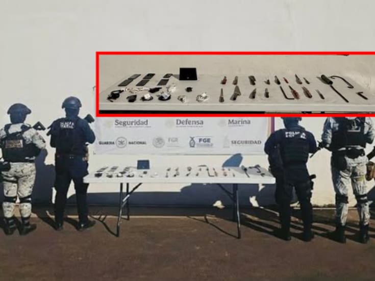 Operativo sorpresa en el penal de Aguaruto: autoridades aseguran celulares, armas hechizas y objetos prohibidos en Culiacán