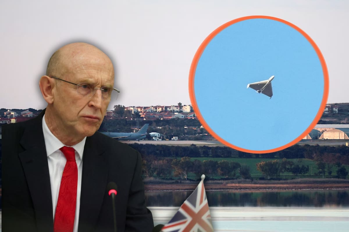 El Ministerio de Defensa del Reino Unido confirmó que el dron que impactó la base RAF Akrotiri en Chipre no fue lanzado desde Irán y activó despliegue aéreo y naval tras daños mínimos sin heridos