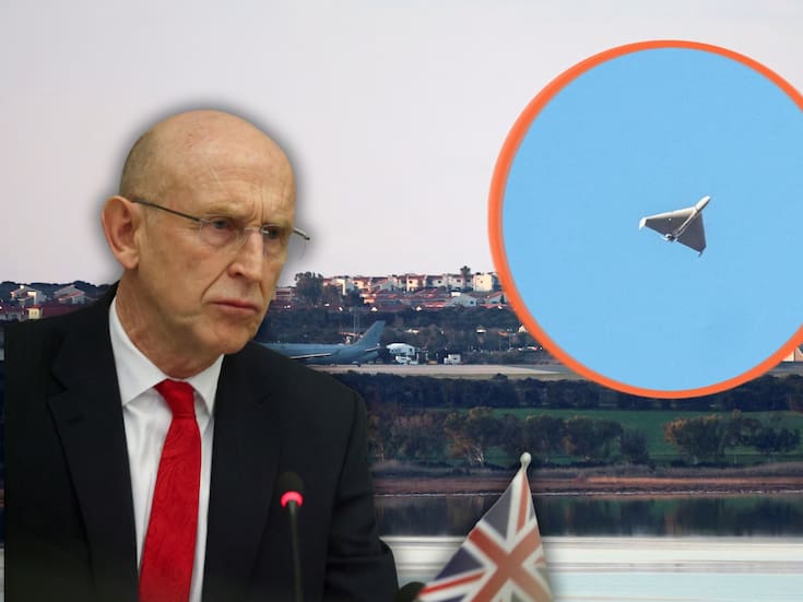 El Ministerio de Defensa del Reino Unido confirmó que el dron que impactó la base RAF Akrotiri en Chipre no fue lanzado desde Irán y activó despliegue aéreo y naval tras daños mínimos sin heridos
