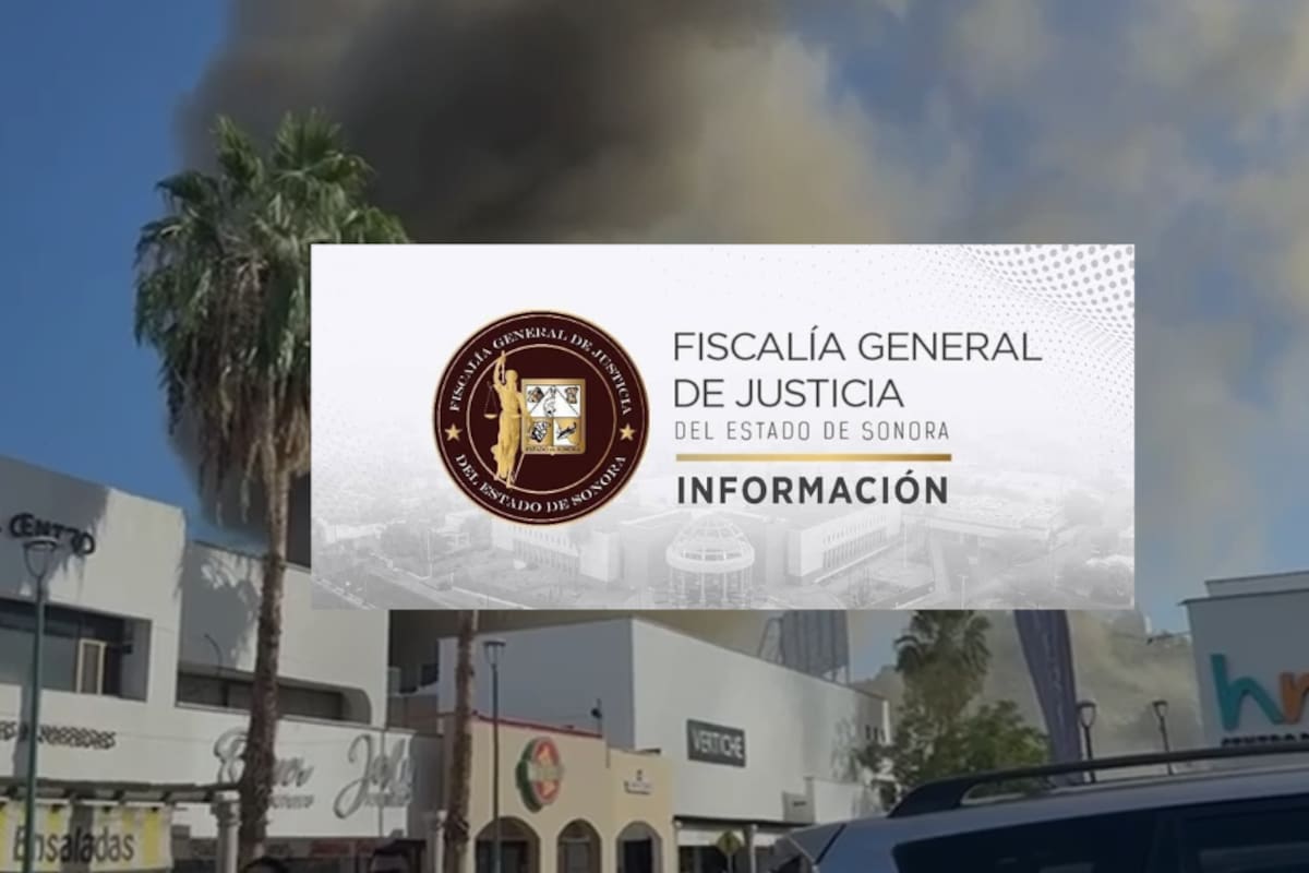 Fiscalía de Sonora investiga posible falla en transformador como causa del incendio en tienda del Centro de Hermosillo