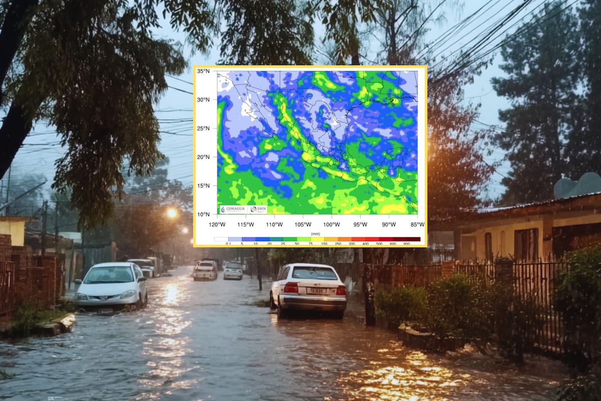 SMN alerta por lluvias peligrosas, vientos fuertes y onda de calor extrema en estos estados este miércoles