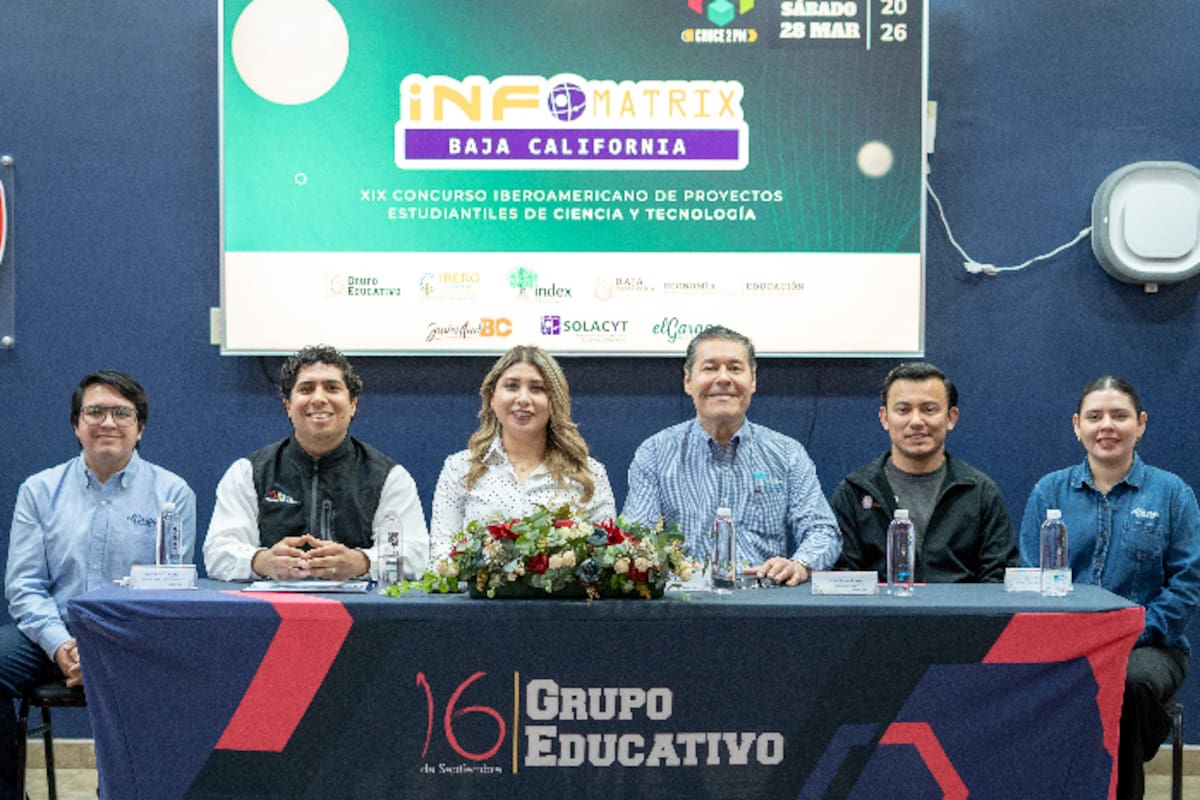 Infomatrix 2026 abre convocatoria para estudiantes de BC
