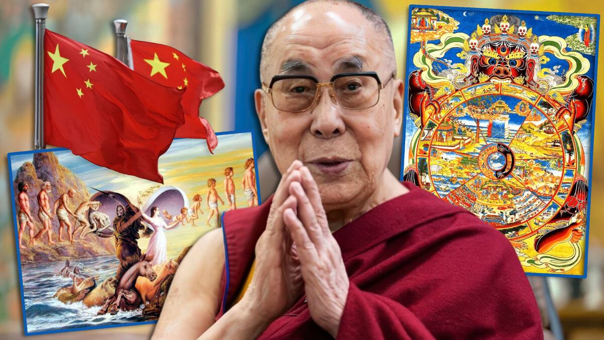 El Dalai Lama asegura que su linaje continuará pese a presiones de China. FOTO: Especial