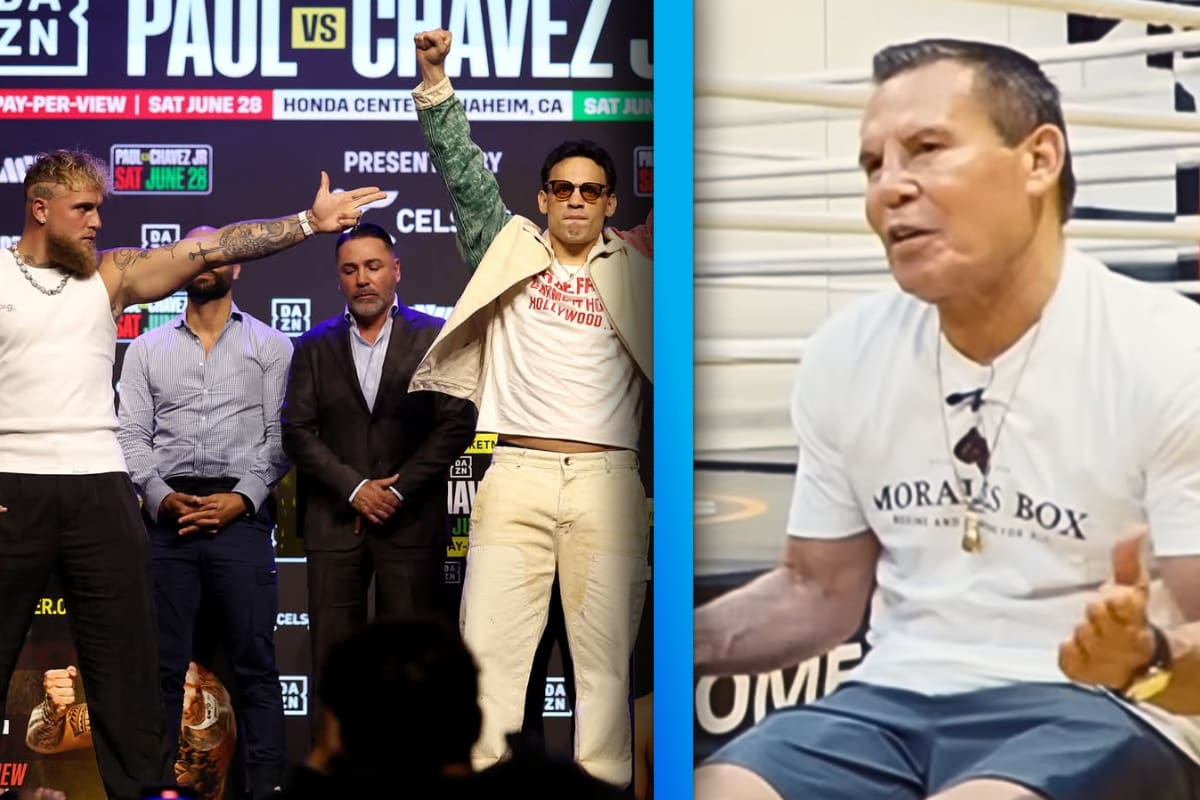 Julio César Chávez tiene confianza plena en su hijo frente a Jake Paul: “Tenía años que no lo miraba entrenar así”
