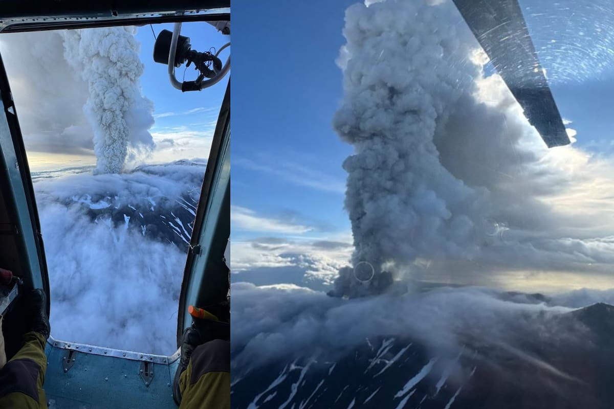 7 volcanes se activan tras el sismo en Rusia