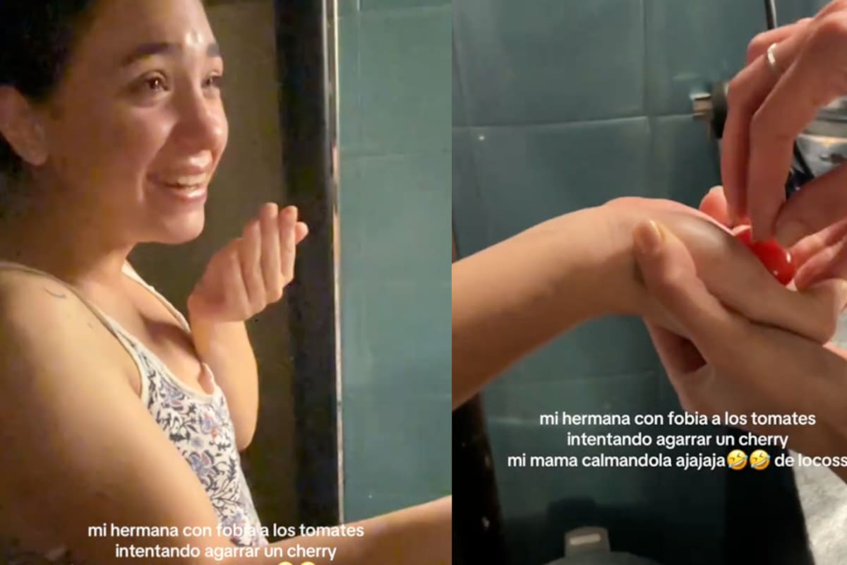 ¡Joven sorprende en redes al tenerle una enorme fobia a los tomates! (VIRAL)