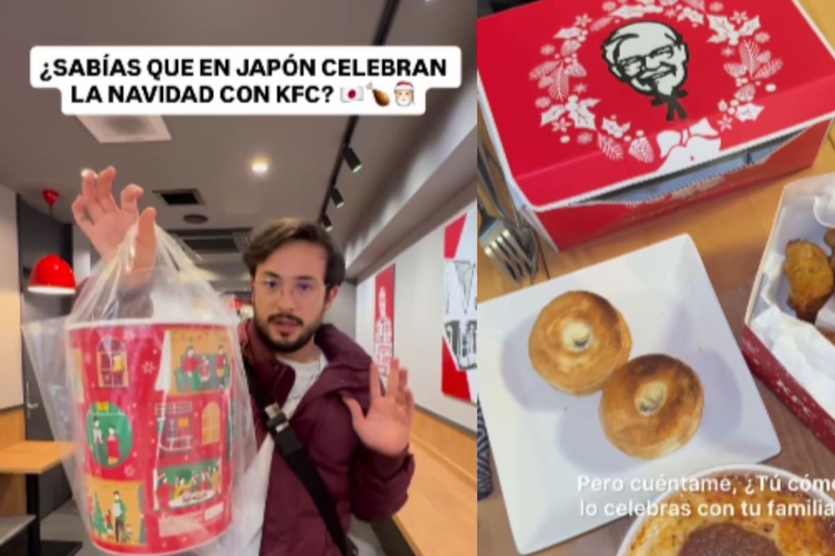 “KFC y pastel”: así celebran la cena de Navidad en Japón