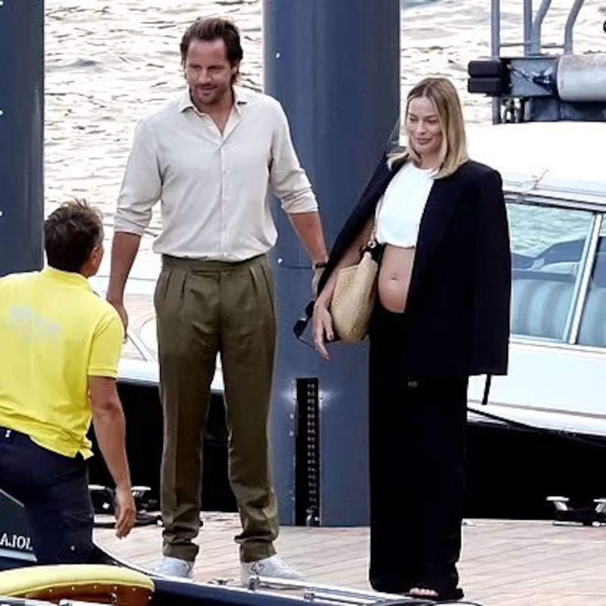 Margot Robbie espera su primer bebé / Cuenta de X: @tushar_0038