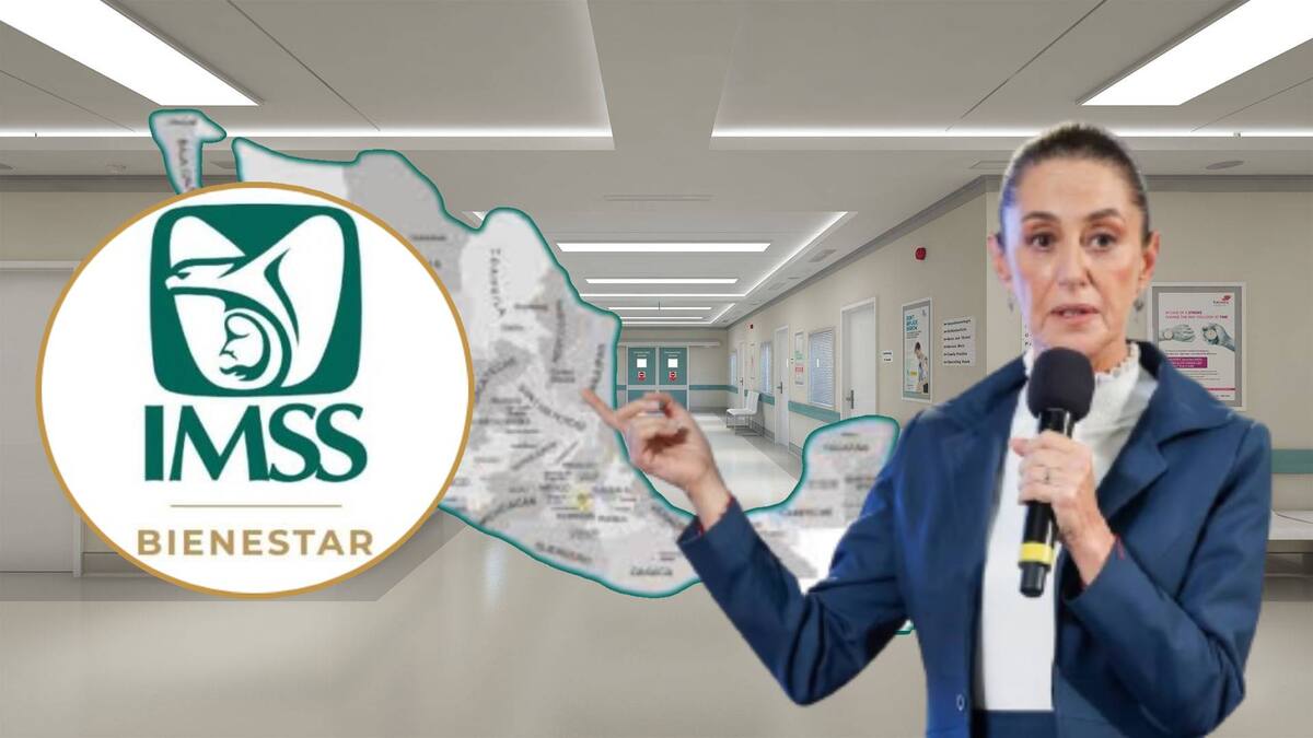 Claudia Sheinbaum admite que 23 estados ya sumaron al IMSS-Bienestar, mientras algunos aún prefieren gestionar su propia salud. / Foto: Especial