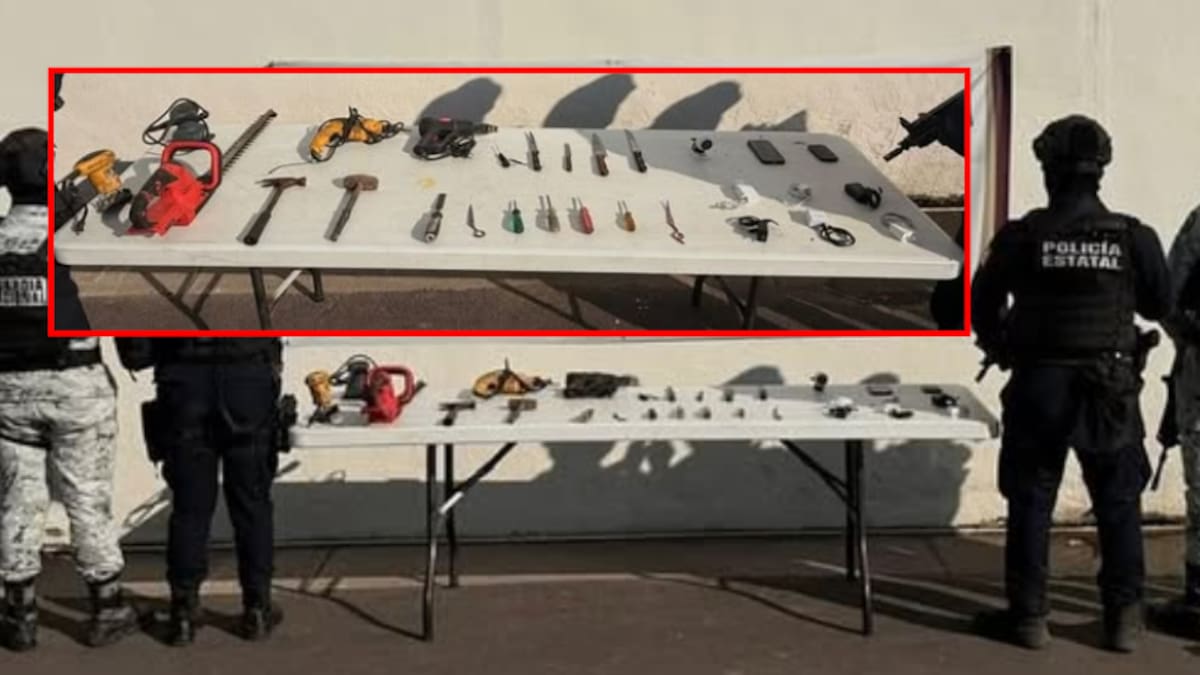 Revisión sorpresa en penal de Aguaruto revela arsenal oculto: hallan taladro, cortasetos, módem y objetos punzocortantes