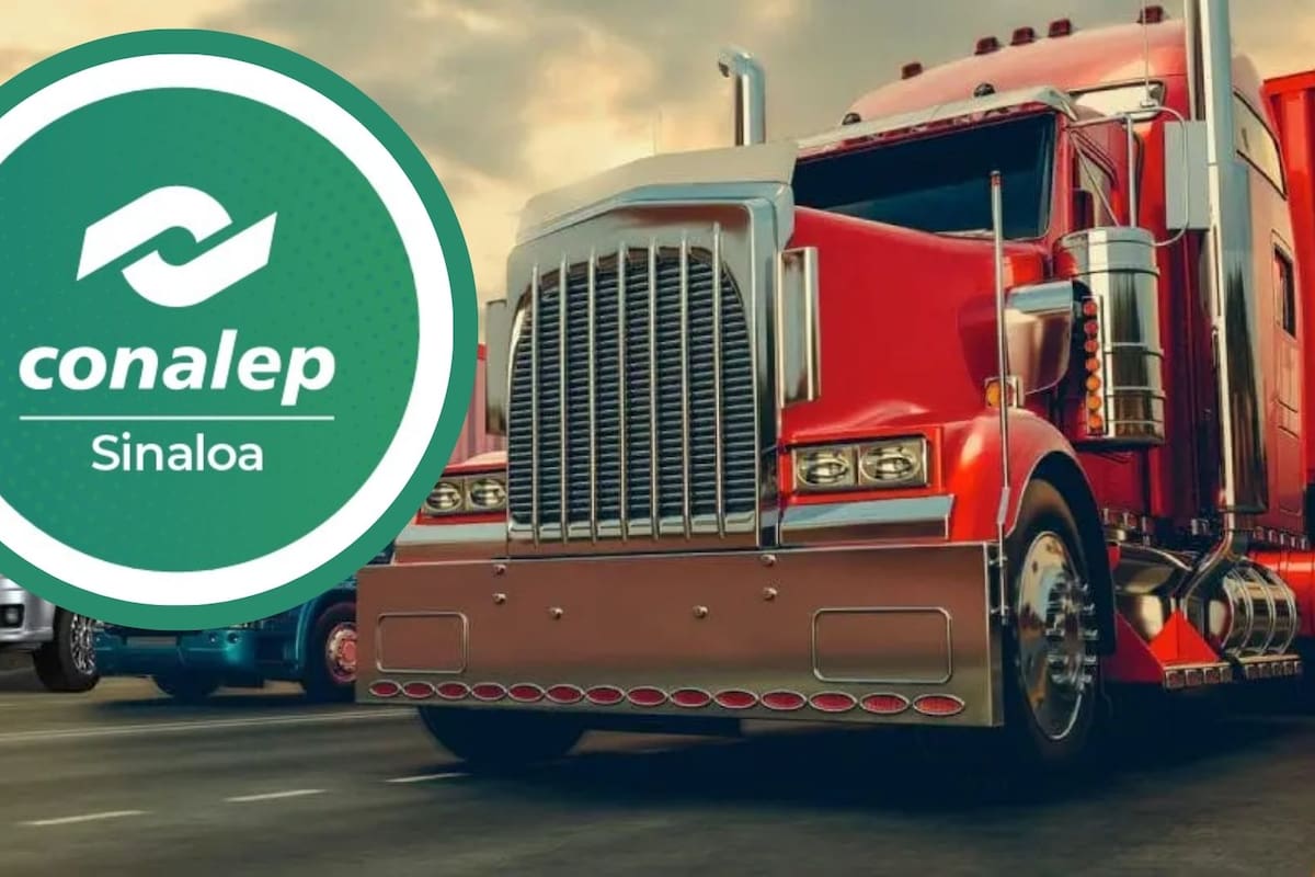 Conalep en Sinaloa lanza carrera técnica enfocada en conducción de camiones