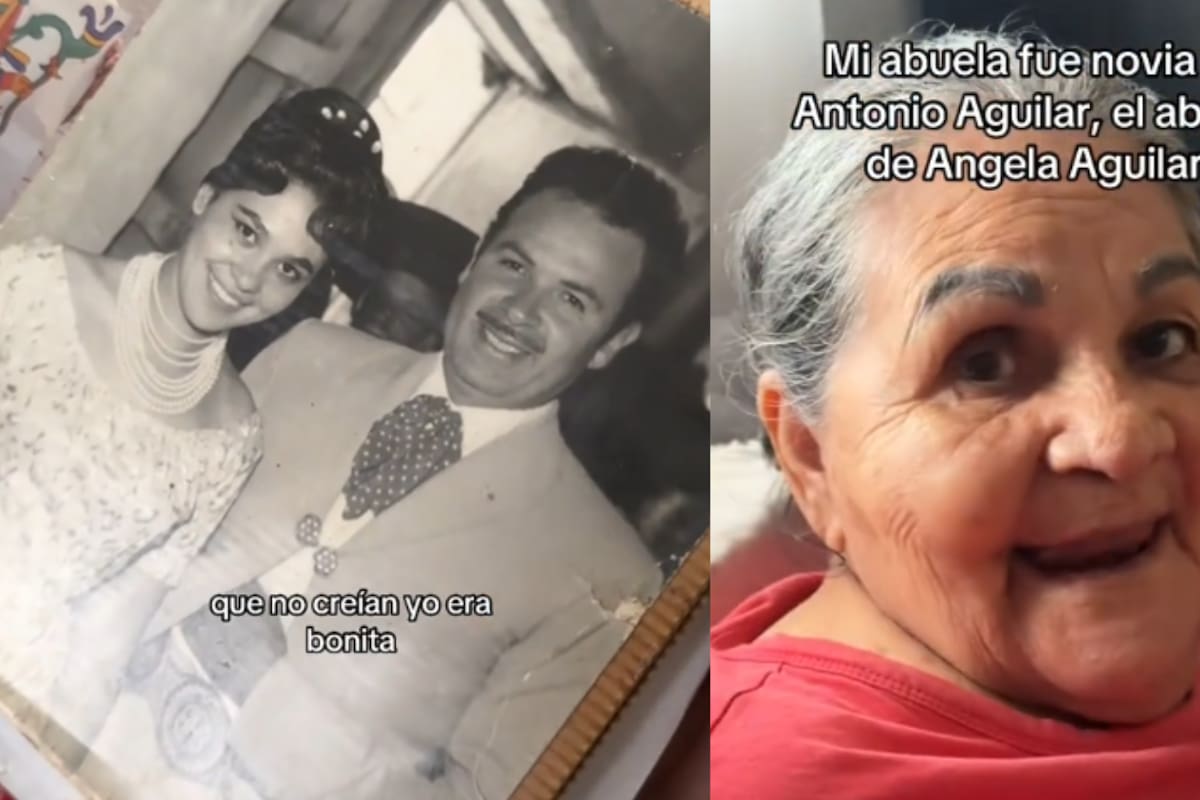 Abuelita asegura haber sido novia de Antonio Aguilar y se vuelve viral en TikTok