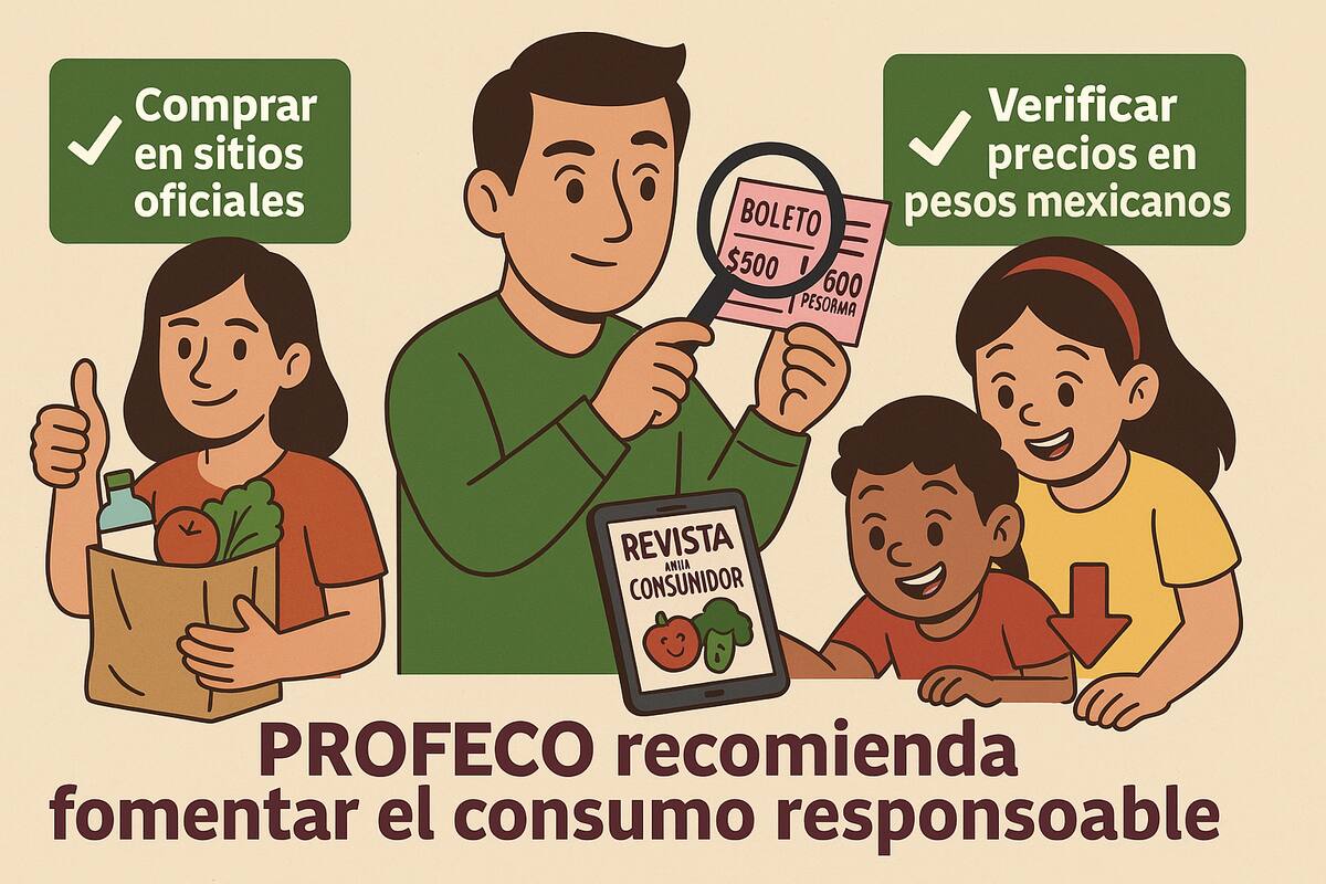Profeco lanza recomendaciones de la semana para evitar fraudes y fomentar el consumo responsable