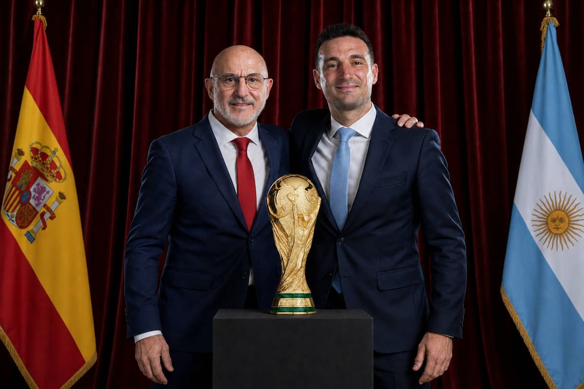 España vs Argentina: Lionel Scaloni enfrentará en la final del Mundial al entrenador que fue su maestro, Luis de la Fuente