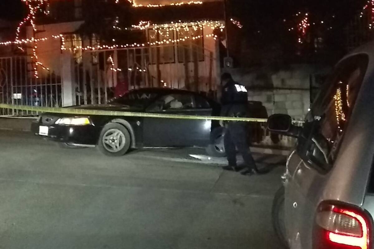 Lesionan a tiros a un hombre en la colonia San Martín de Tijuana