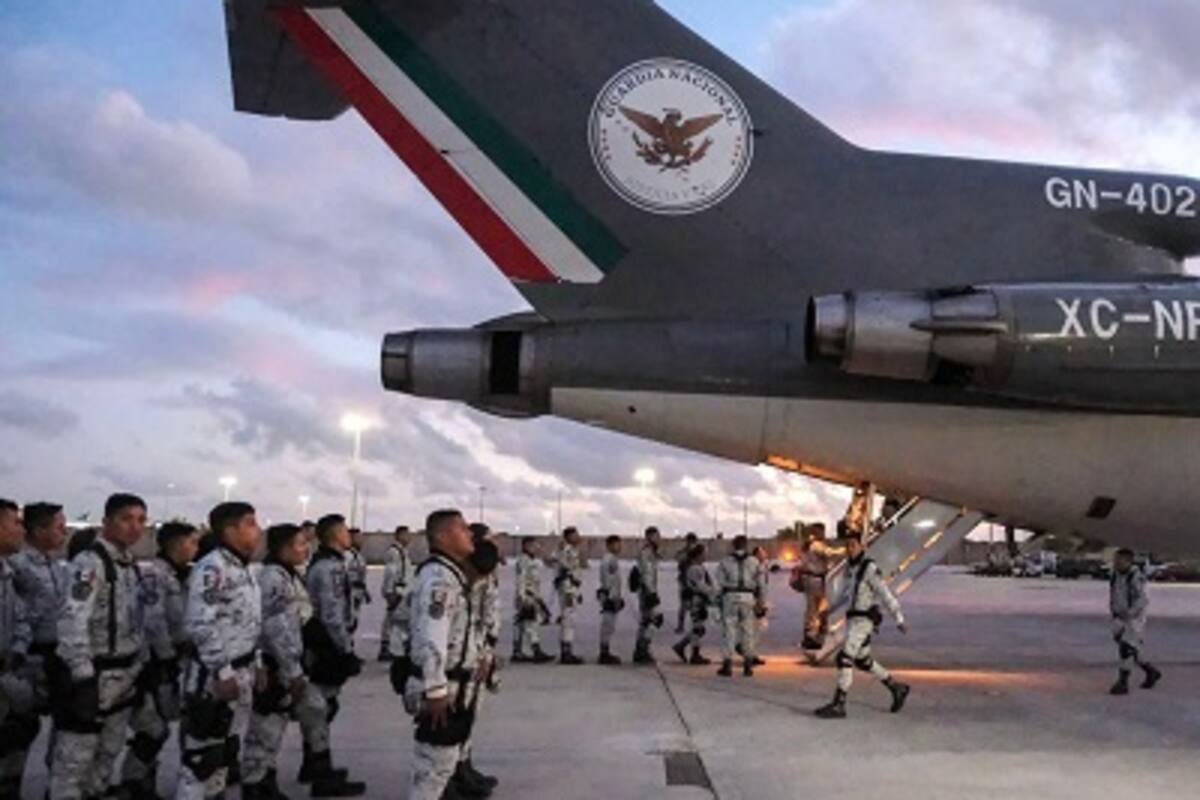 Llegan a Mexicali 561 agentes de la Guardia Nacional