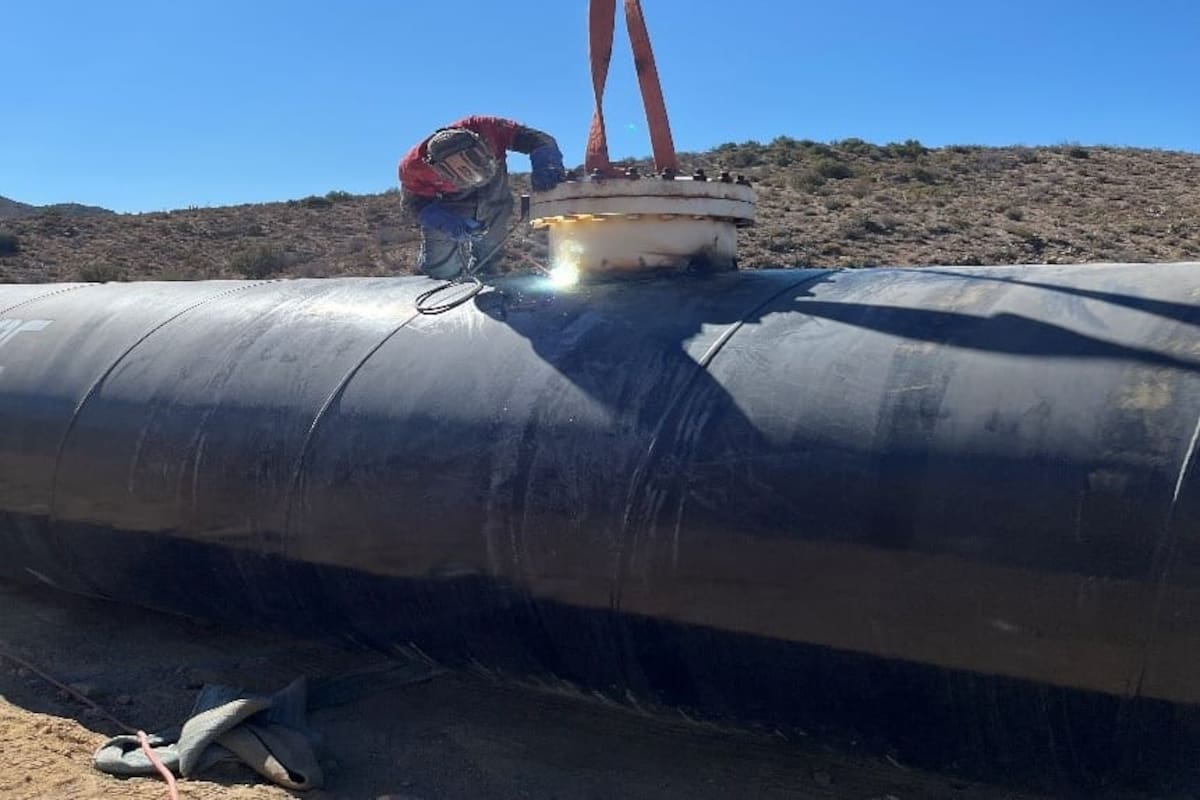 Repara CEA-SEPROA fuga en el acueducto Río Colorado-Tijuana