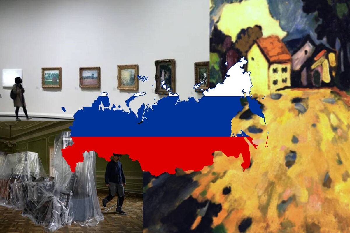 Rusia subasta obras de arte para mantener guerra