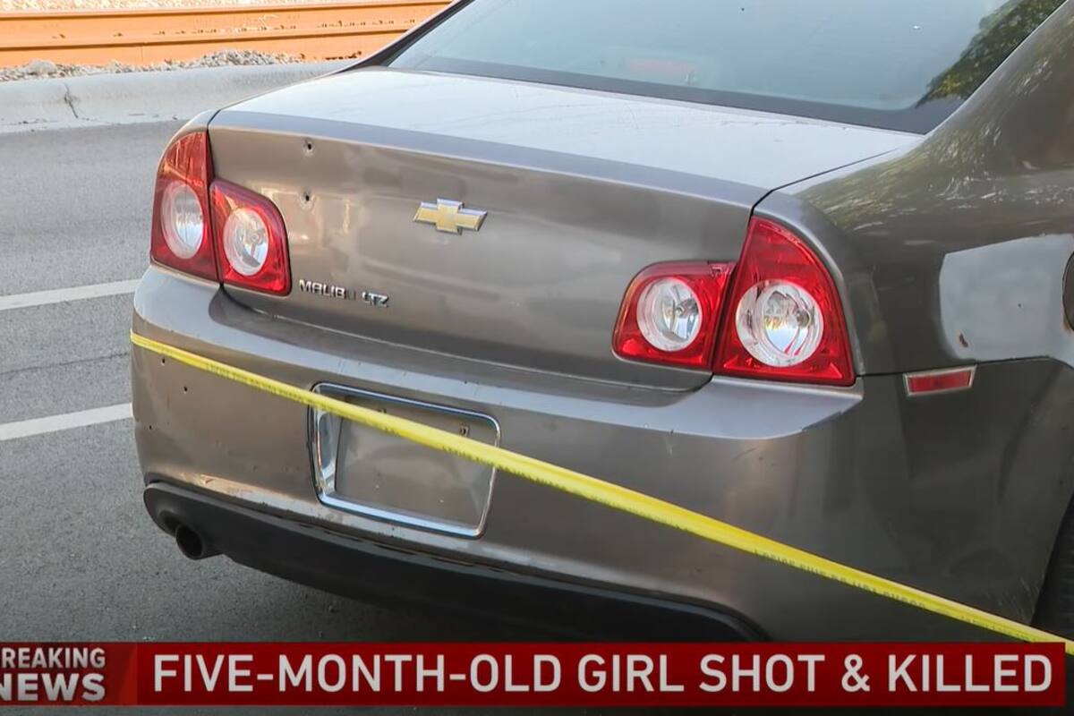 Chicago: Niña de 5 meses muere luego de que les dispararan en la cabeza cuando estaba en el auto