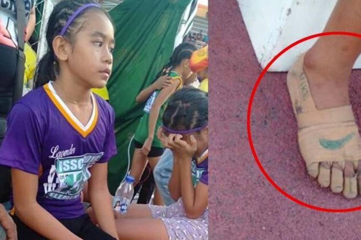 Con "curitas tenis" Nike en sus pies, niña arrasa con medallas