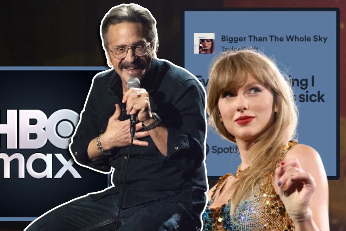 La fortuna que pagó el comediante Marc Maron a Taylor Swift para usar 1 minuto de una de sus canciones en especial de HBO Max