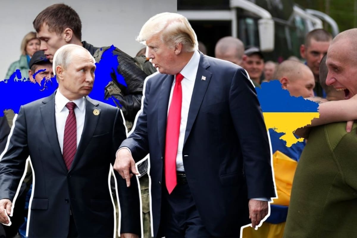 Trump dice estar “decepcionado” con Putin tras ataques en Ucrania, le impone plazo de dos semanas para definir acuerdo de paz