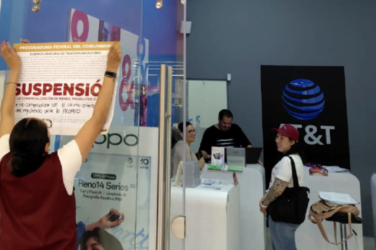 Profeco suspende sucursales de AT&T en CDMX por contratos irregulares y alerta a usuarios ante posibles prácticas abusivas
