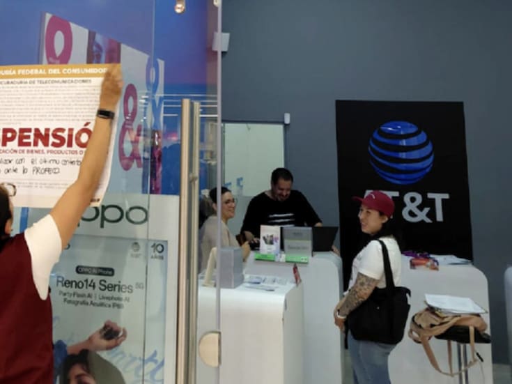 Profeco suspende sucursales de AT&T en CDMX por contratos irregulares y alerta a usuarios ante posibles prácticas abusivas