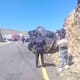 Volcadura de tráiler en La Rumorosa deja a tres personas lesionadas