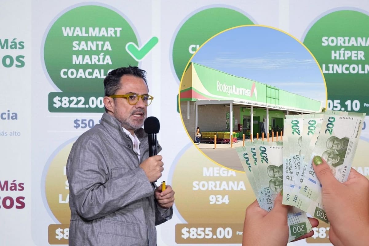 La canasta básica más barata de México está en Hermosillo y cuesta 743.31 pesos, según Profeco; esta es la sucursal y los 24 productos que incluye