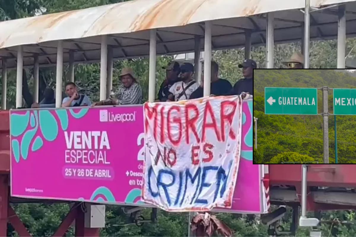 Migrantes y activistas protestan en Tapachula: “Migrar no es un crimen